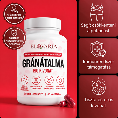 ELOVARIA – Gránátalma-kivonat kapszula