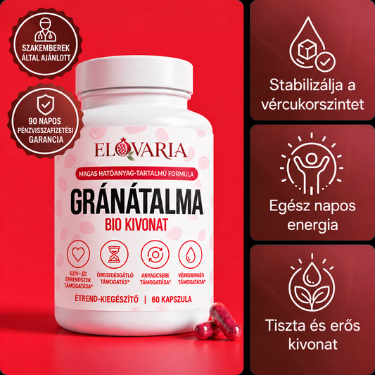 ELOVARIA – Gránátalma-kivonat kapszula